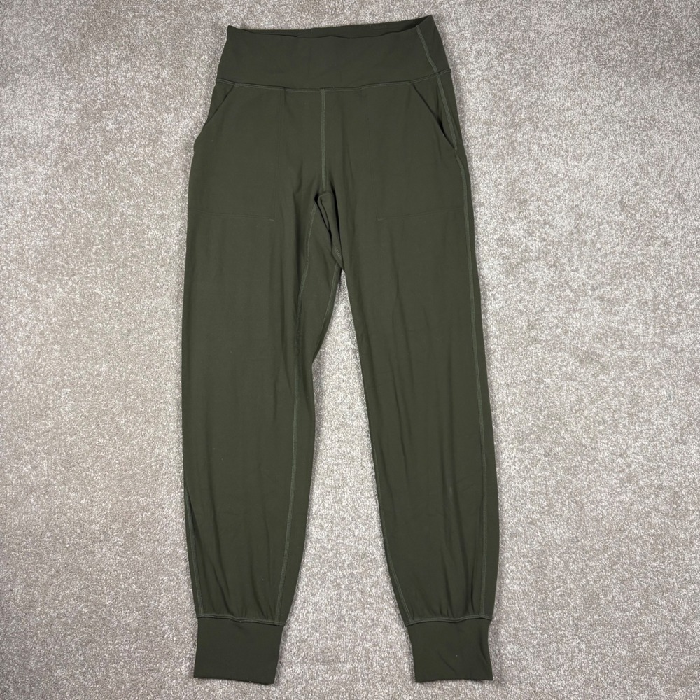 Lululemon Align Jogger Dark Olive Green High Rise Pants Size 6 LW5CO2S